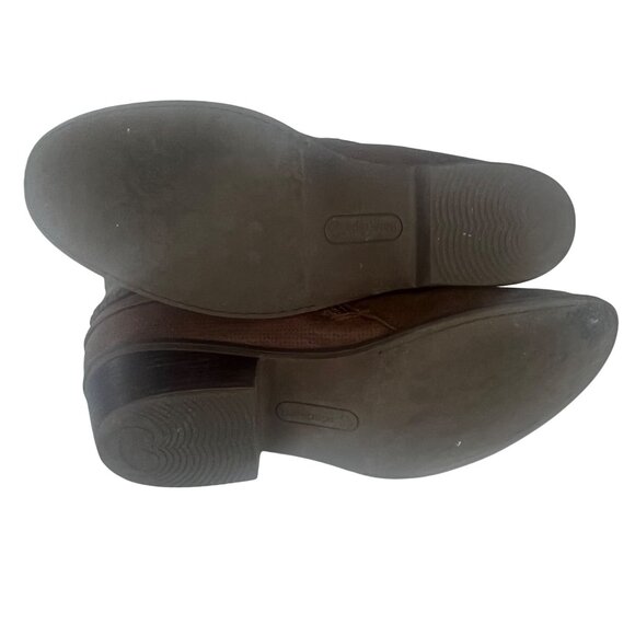 Baretraps Minay Boots Womens 9M Zipper Buckles Brown - Picture 8 of 11